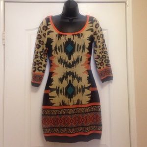 NWOT Mini Sweater Dress